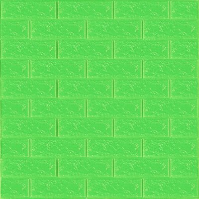 3D панель самоклеющаяся кирпич Зеленый 700x770x3мм (013-3) SW-00000639 SW-00000639 фото