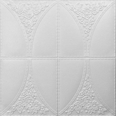 Самоклеющаяся декоративная потолочно-стеновая 3D панель 700x700x4мм (117) SW-00000234 SW-00000234 фото