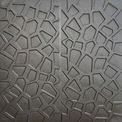 Самоклеющаяся декоративная потолочно-стеновая 3D панель серебряная 700x700x8мм (118) SW-00000236 SW-00000236 фото