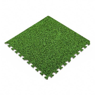 Пол пазл - модульное напольное покрытие 600x600x10мм зеленая трава (МР4) SW-00000153 1294086979 фото