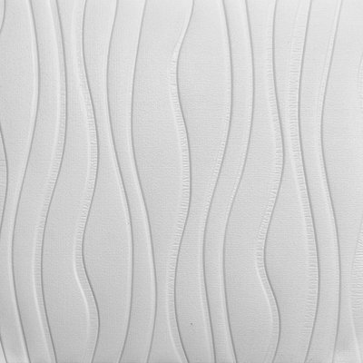 Самоклеющаяся декоративная потолочно-стеновая 3D панель волны 700x700x7мм (166) SW-00000242 SW-00000242 фото