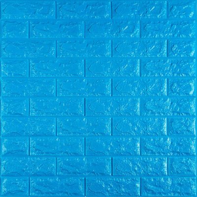 3D панель самоклеющаяся кирпич Синий 700x770x7мм (003-7) SW-00000060 SW-00000060 фото